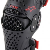Мотонаколенники Alpinestars SX-1 V2 Black/Red купить от 6 600 грн